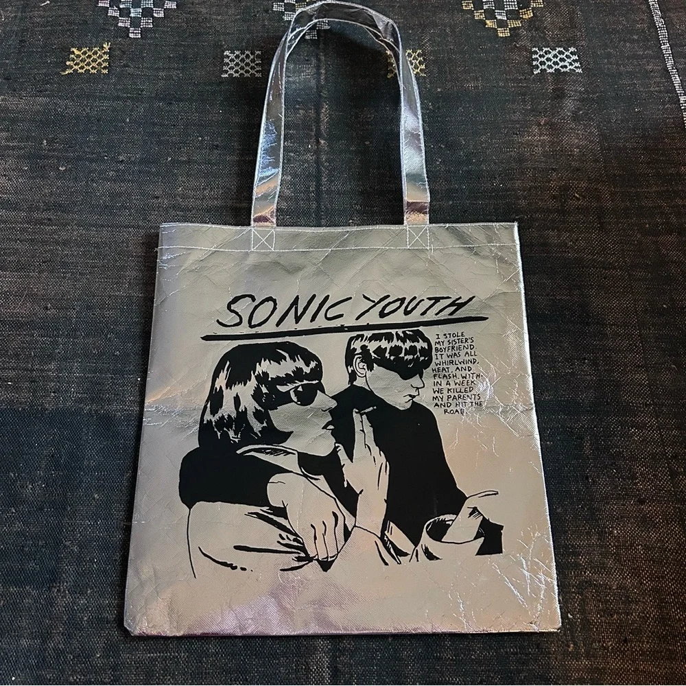 NWOT Sonic Youth Raymond Pettibon 30th Anniversary Tote - Picture 1 of 4